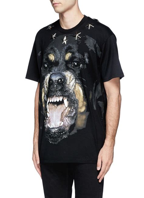 givenchy rottweiler shirt stars|givenchy rottweiler print sweatshirt.